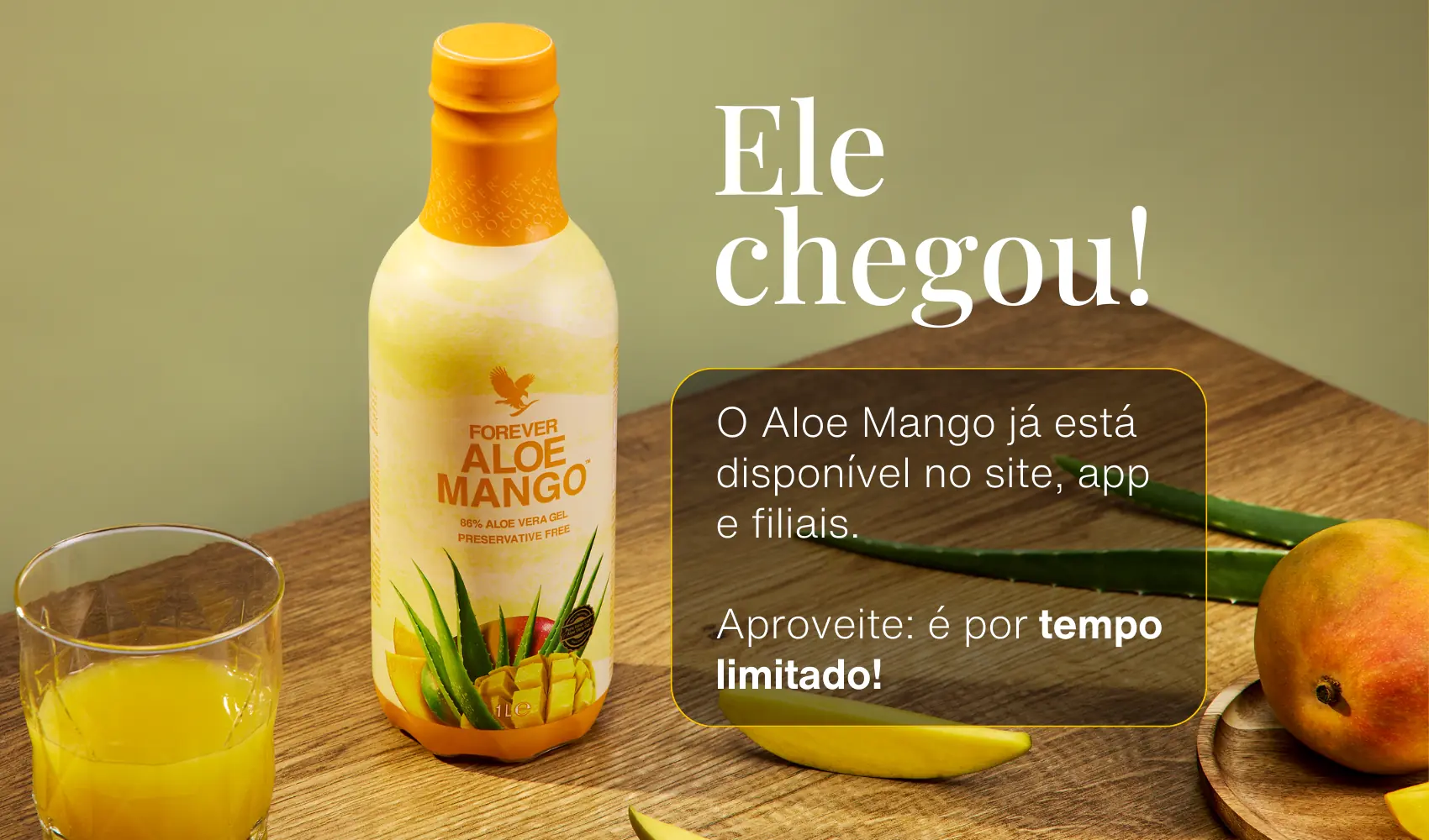 Promoção Aloe Mango